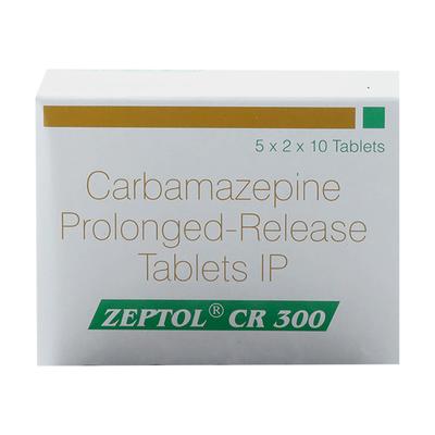 Zeptol CR 300mg Tablet 10'S - Epilepsy/Convulsion-Ant