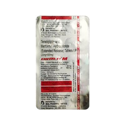 DIATEN M Tablet 10's - Diabetes-Ant