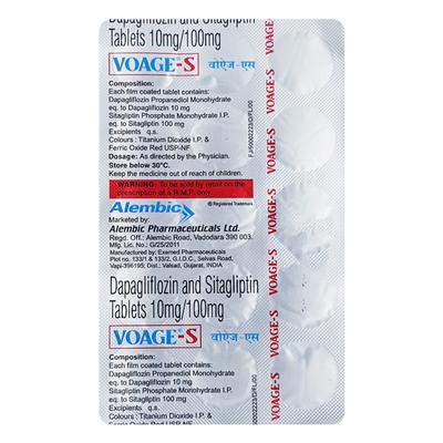 VOAGE S Tablet 15's - Diabetes-Ant