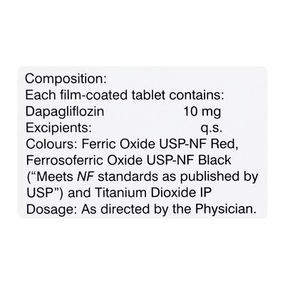 GLUFLOZIN 10 Tablet 15's - Diabetes-Ant
