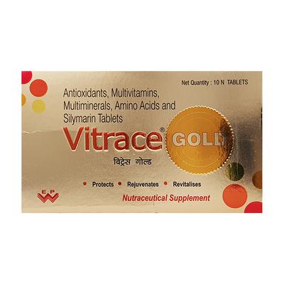 Vitrace Gold Tablet 10'S - Supplements-Vam
