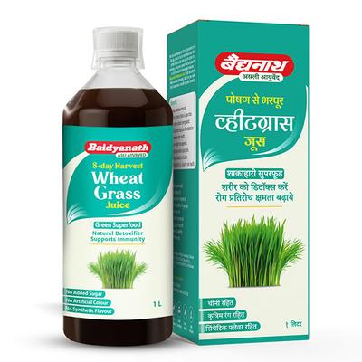 Baidyanath Wheat grass Juice 1 l - Speciality Medicines