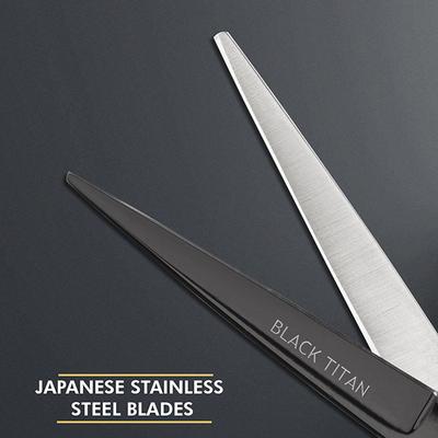 Vega Professional Black Titan 6' Black Line Hairdressing Scissor (VPPSC-05) 1's - Grooming Kits