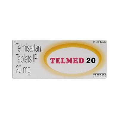 Telmed 20mg Tablet 10'S - Hypertension-Ang