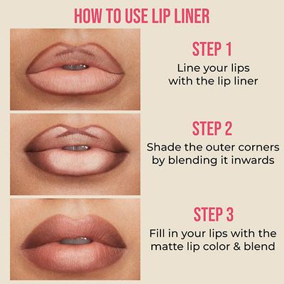 Insight Cosmetics Glide On Lip Liner - Spill The Beans 0.3 gm - Lip Liners