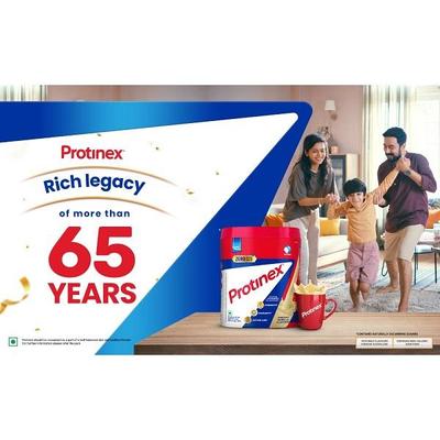 Protinex Powder - Creamy Vanilla Flavour 400 gm (Refill Pack) with Free Bottle 325 ml - Protein Drink