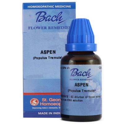 St. George's Bach Flower Aspen 6 CH 30 ml - Bach Flower