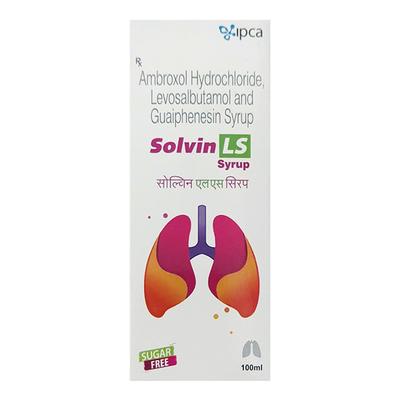 SOLVIN LS SUGAR FREE Syrup 100ml - Cough And Cold-Cou