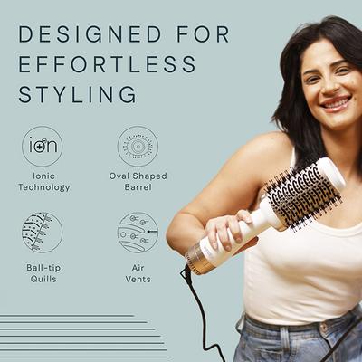 Winston Hair Blow Brush -Gold For Hair Styling 700 gm - Multi-Stylers