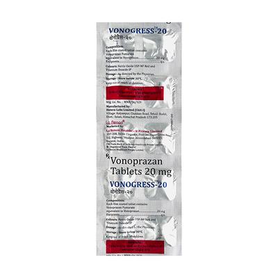 VONOGRESS 20 Tablet 10's - General-P