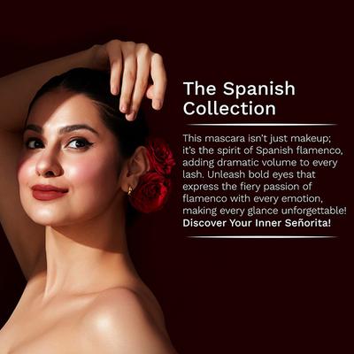 Pilgrim Mega Volume Waterproof Mascara High-definition Volume Smudge-proof Black Passion-02 5 ml - Mascaras