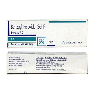 Benzac AC 5% Gel 20gm - Acne-Acn