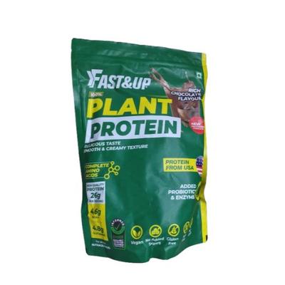 Fast&Up Plant Protein Powder - Rich Chocolate Flavour 925 g - Workout Essentials