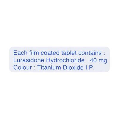 Atlura 40mg Tablet 10'S - Schizophrenia-Aps