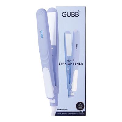 GUBB Hair Straightener with Wide Ceramic Coated Plates - (GB-557) Purple 1's - Straighteners