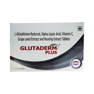 GLUTADERM PLUS Tablet 10's - Supplements-Vam