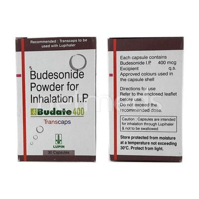 Budate 400 Transcap 30'S - Asthma/COPD-Ast