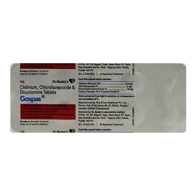 GOSPAS Tablet 10's - Depression-Ant