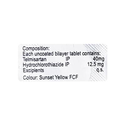 Telmichek H Tablet 10'S - Hypertension-Ang