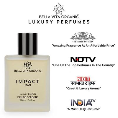 Bella Vita Organic Impact Edt Perfume 100 ml - Men Perfumes (Edt/Edp)