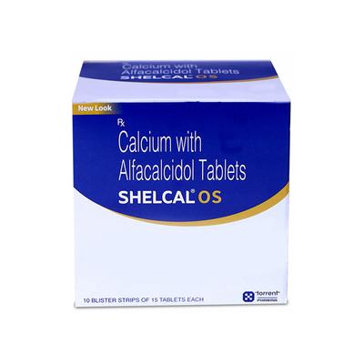 Shelcal OS 500mg Tablet 15'S - Osteoporosis-Age