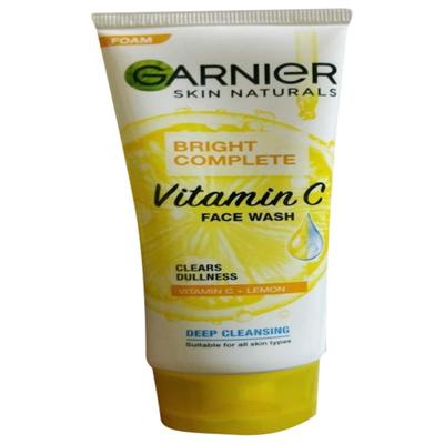 Garnier Bright Complete VITAMIN C Facewash 50 gm - Face Wash & Cleansers