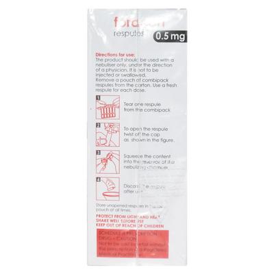 Foracort 0.5mg Respule 5X2ml - Asthma/COPD-Ast