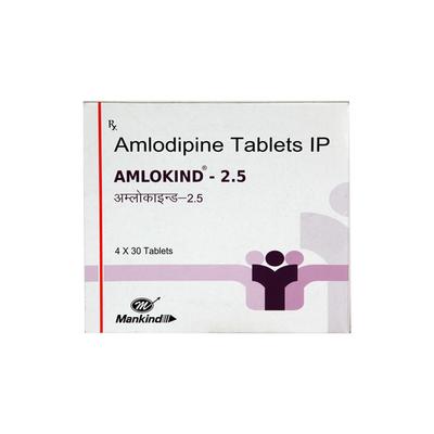 Amlokind 2.5mg Tablet 30'S - Hypertension-Cal