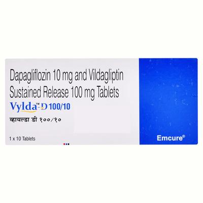 VYLDA D 10/100 Tablet 10's - Diabetes-Ant