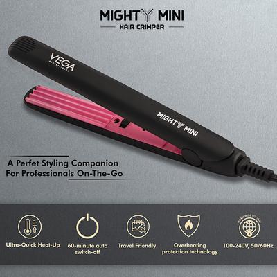 VEGA Professional Mighty Mini Hair Crimper, (VPVMS-06) 1's - Rollers & Curlers