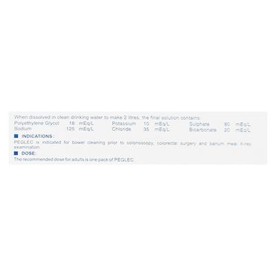 Peglec Powder 137.15gm - Constipation-Lax