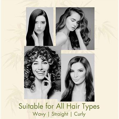 Allure Bamboo Strip Paddle Hair Brush 1's - Hair Brushes