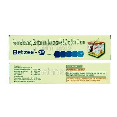 Betzee GM Cream 15gm - Skin Infections-Toc