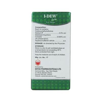 I Dew Soothe Eye Drops 10ml - Dry Eye-Olt