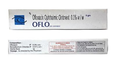 Oflo Eye Ointment 5gm - Eye Infections-Eaa