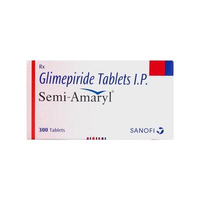 Semi Amaryl 0.5mg Tablet 30'S - Diabetes-Ant