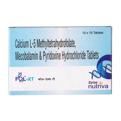 FOL XT Tablet 15's - Iron Supplement/Anaemia-Vma