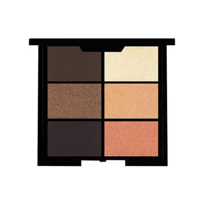 Sivanna Colors Nudes 6 Color Eyeshadow - HF1000 02 20 gm - Eyeshadow, Bases & Primers