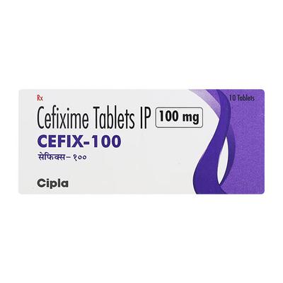 Cefix 100mg Tablet 10'S - Bacterial Infections-Cep