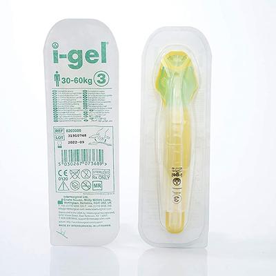 Intersurgical I - Gel Supraglottic Airway (30 - 60 Kg) (Size 3) 1's - Respiratory Care