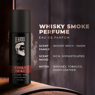 Beardo Godfather 150ml and Whisky Smoke 120ml Perfume Body Spray for Men Combo 1's - Men Deodorants/Roll-Ons