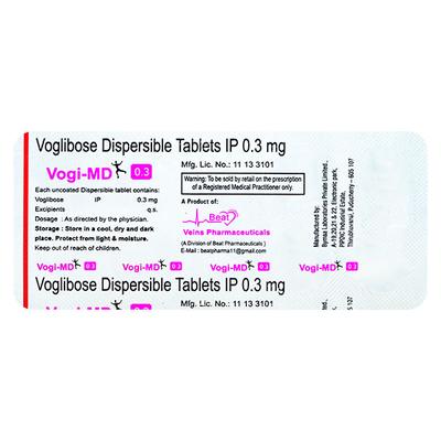 VOGI MD 0.3mg Tablet 10's - Diabetes-Ant