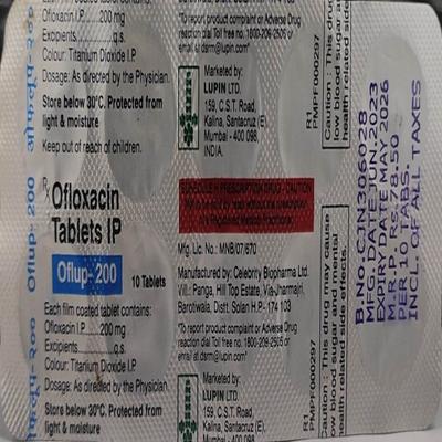 Oflup 200mg Tablet 10'S - Bacterial Infections-Qui