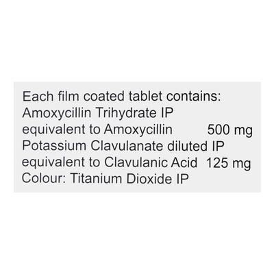 MOX CV 625mg Tablet 10'S - Bacterial Infections-Pen