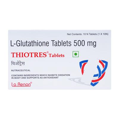 Thiotres 500mg Tablet 10'S - Supplements-Ent