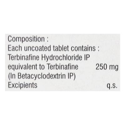Terbinaforce 250mg Tablet 7'S - Fungal Infections-Anf