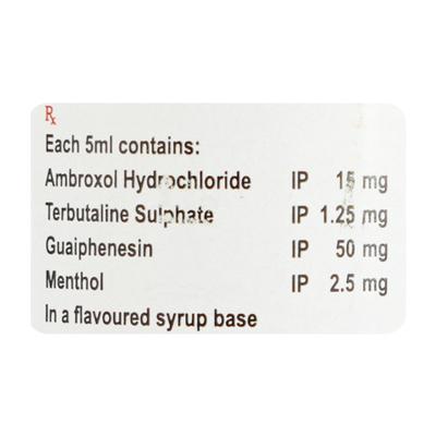TERBUAID Syrup 100ml - Cough And Cold-Cou