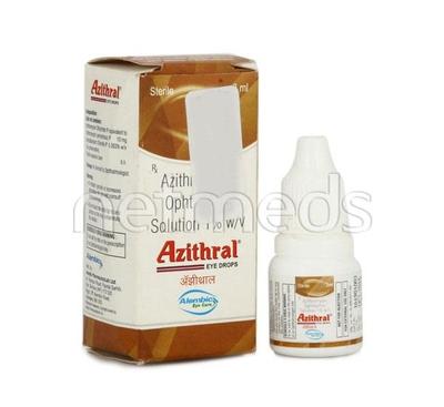 Azithral Eye Drops 3ml - Eye Infections-Eaa