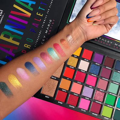 Bperfect Cosmetics Carnival Eyeshadow Palette, Stacey Marie Carnival Xl Pro Palette, 30 Matte Finish Eyeshadow, 10 Pigmented Shimmers, 3 Highlighters 1's - Eye Shadow Palettes