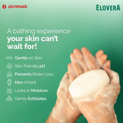 Glenmark Elovera Pro Bar 100 g - Soaps